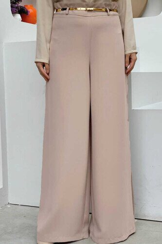 Zippered Belt Accessory Trousers Skirt 0125 Cream - 1