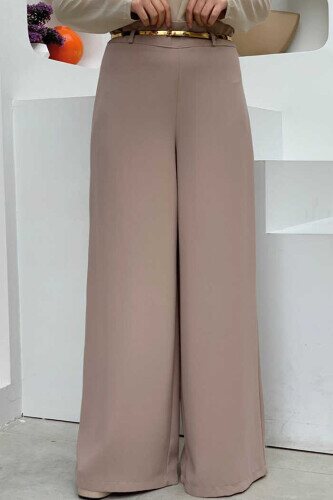 Zippered Belt Accessory Trousers Skirt 0125 Mink - 2