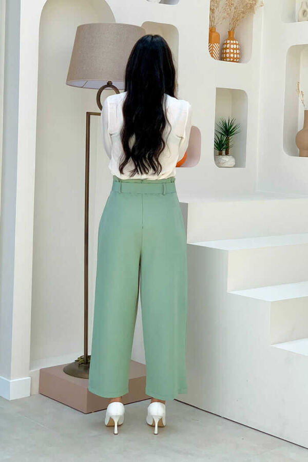 0174 Waist Tied Trousers Mint - 2