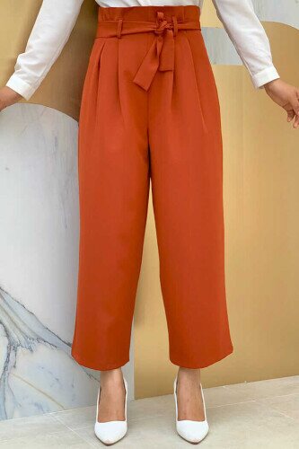 0174 Taillenbundhose Fliese - 1