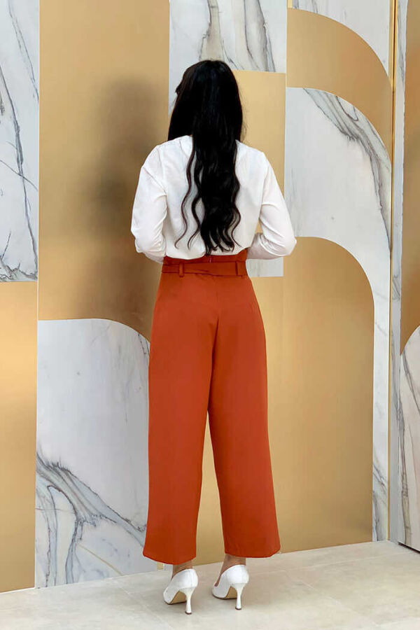 0174 Tie Waist Trousers Tile - 2