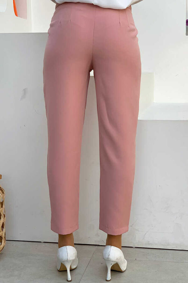 0201 Carrot Length Trousers Powder - 2