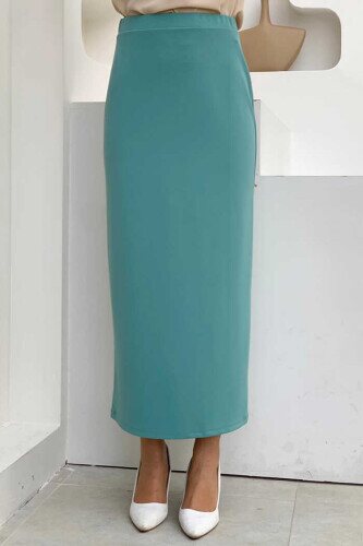 1074 Lycra Skirt Mint 