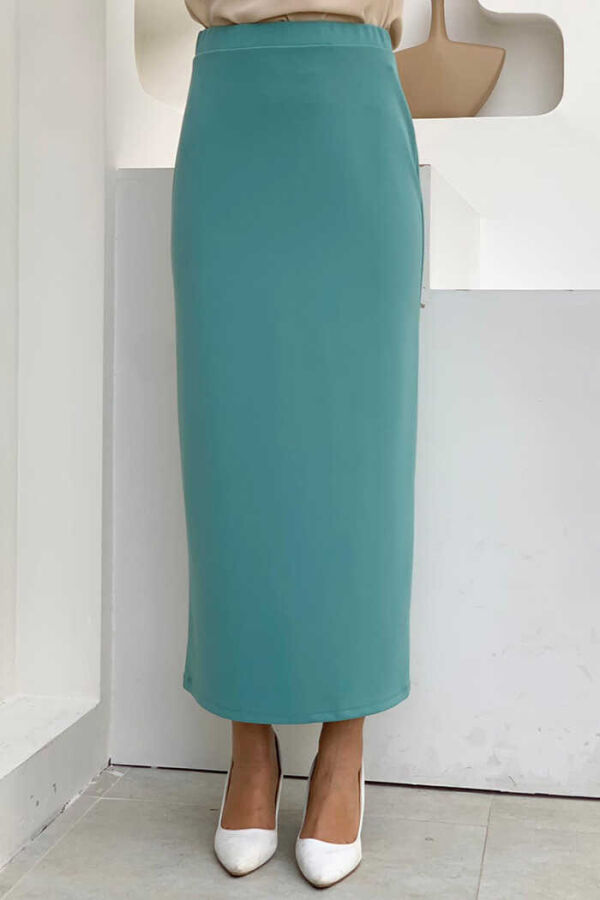 1074 Lycra Skirt Mint - 1