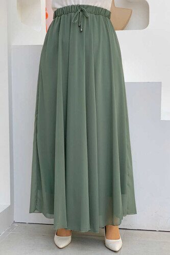 1141 Chiffon Skirt Mint 