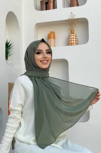 2019 Chiffon Shawl Mint 