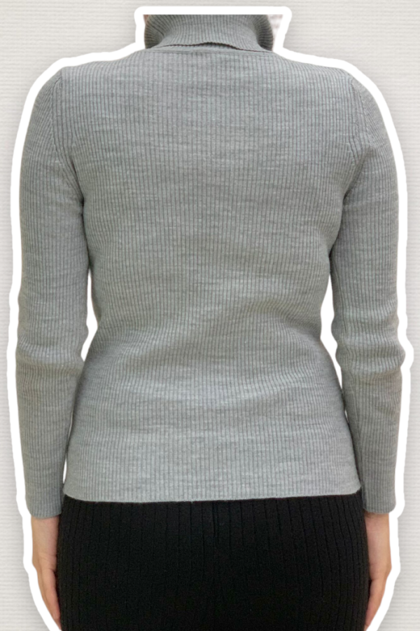 4138 Fischerpullover Grau - 2