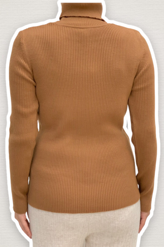 4138 Fisherman's Sweater Tan - 2