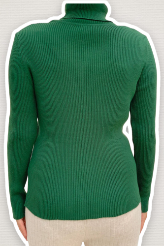 4138 Fischerpullover Smaragd - 2