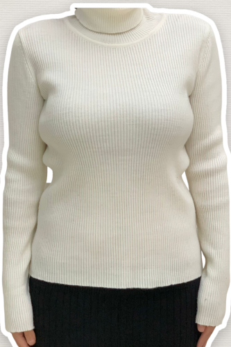 4138 Fischerpullover Ecru - 1