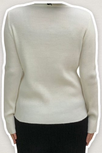 4138 Fischerpullover Ecru - 2