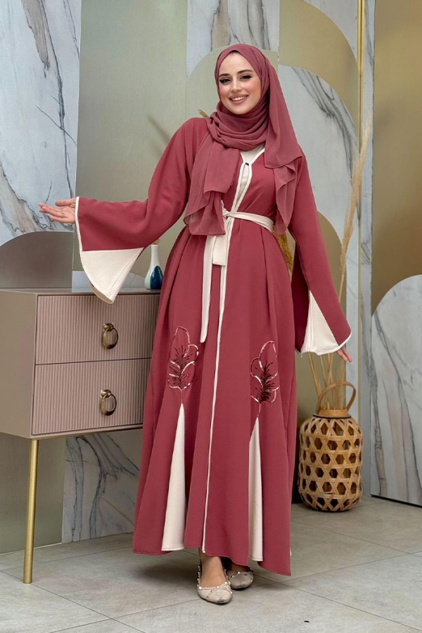 Abaya ve Sufle Takım - 3