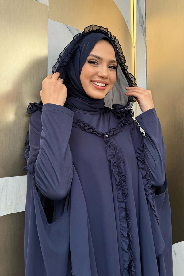 Abaya Ve Elbise Takım - 4