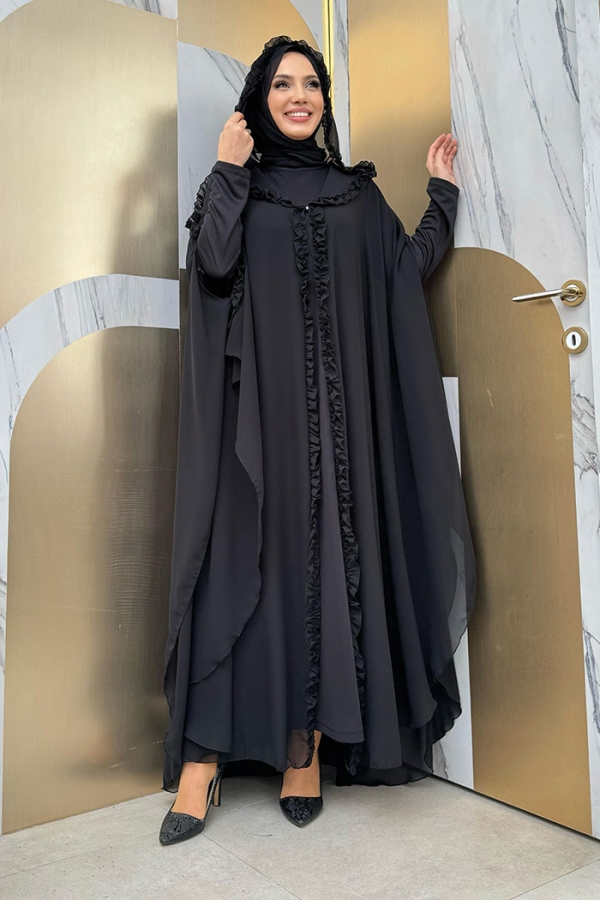 Abaya Ve Elbise Takım - 1