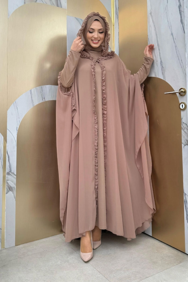 Abaya Ve Elbise Takım - 1